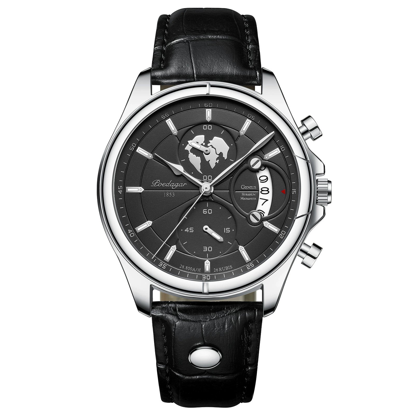 Poedagar "Apex Precision" – 989 Sapphire Slim