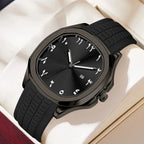 Reloj clásico más vendido con correa de silicona