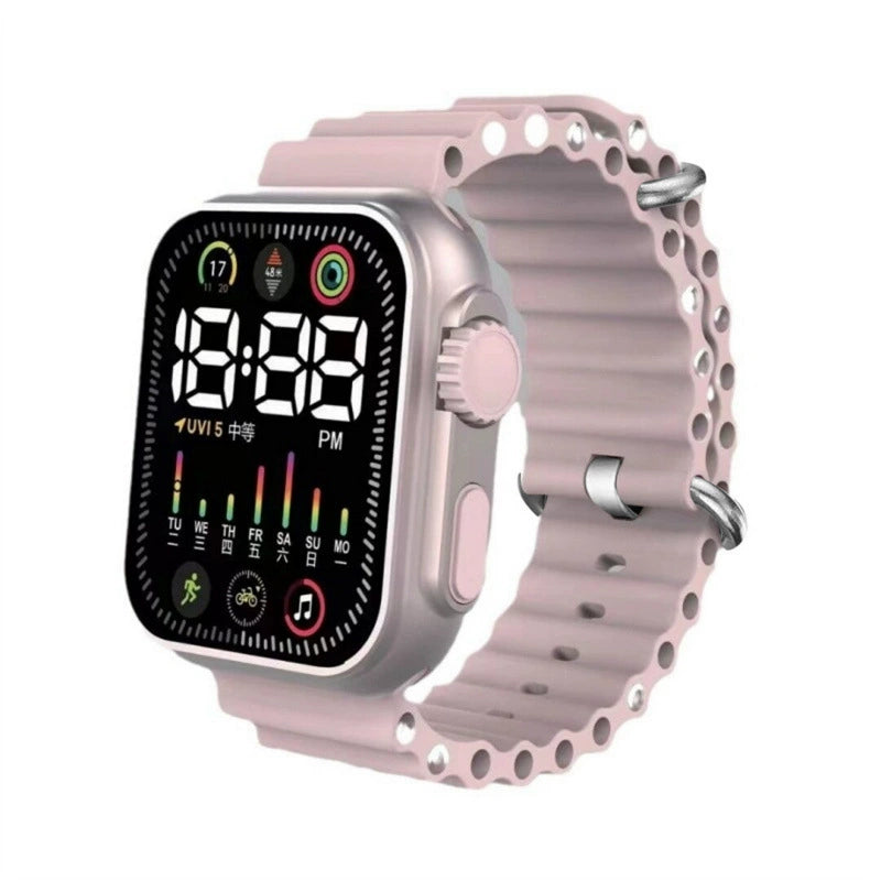 Reloj LED O7: El Deportivo con Correa Oceánica que Marca Tendencia