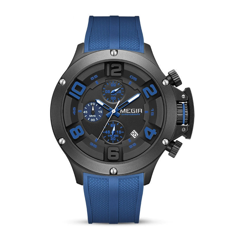 Reloj para hombre, cronógrafo multifuncional