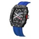 Reloj para hombre con correa de nylon ultra fino
