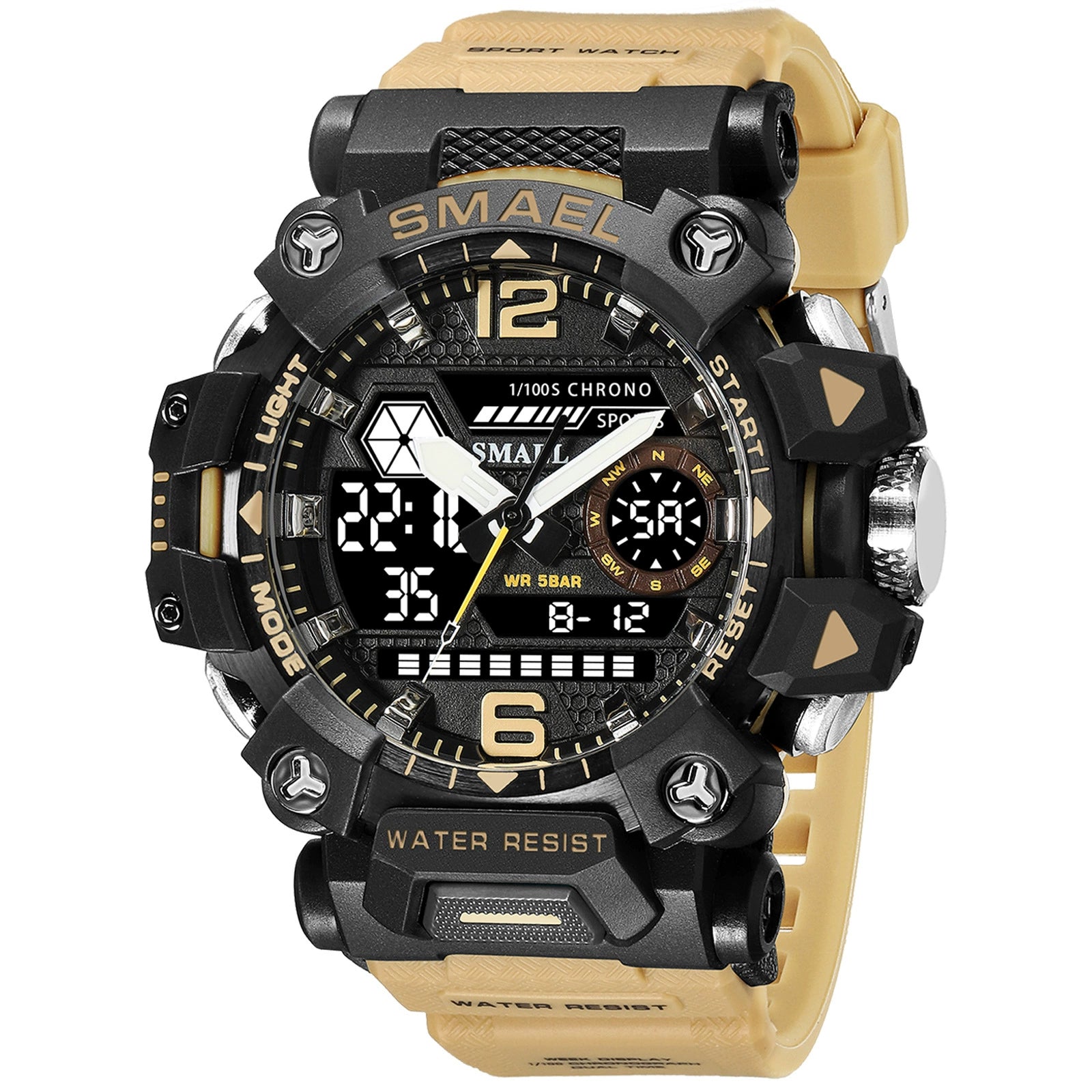 Reloj al aire libre táctico de los hombres