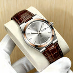 Reloj Business Elite: Doble Calendario y Elegancia
