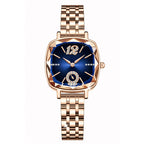 Reloj de mujer cuarzo impermeable diamante