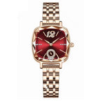 Reloj de mujer cuarzo impermeable diamante
