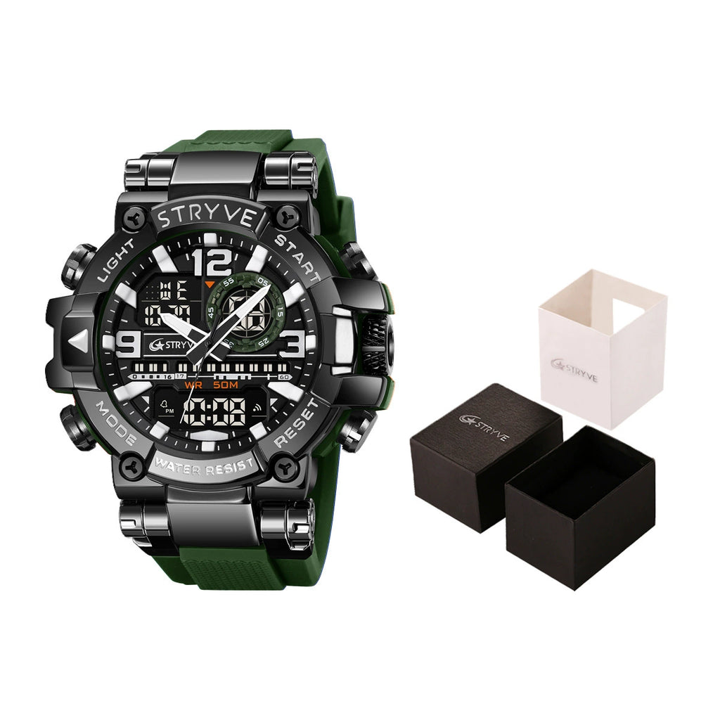 Reloj luminoso impermeable multi-funcional