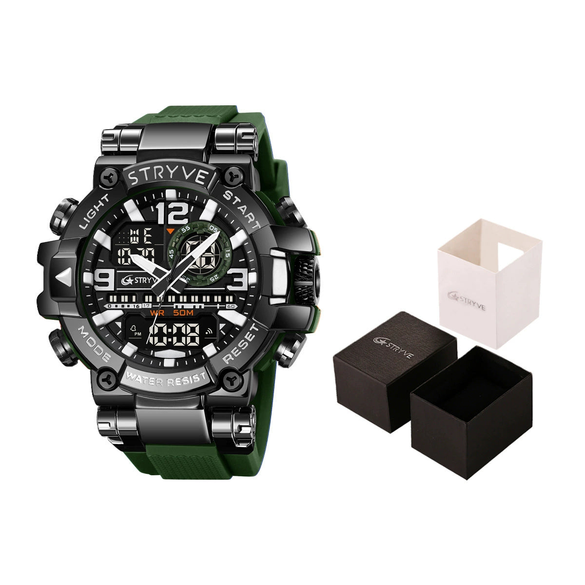 Reloj luminoso impermeable multi-funcional