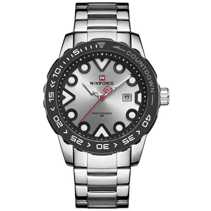 Naviforce NF9178: Reloj de Cuarzo de Lujo para Caballero - Estilo Business & Casual
