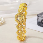 Reloj Coreano Retro: Minimalismo Dorado 2026