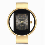 Reloj de las mujeres correa de acero pulsera estudiante de moda coreana reloj de cuarzo