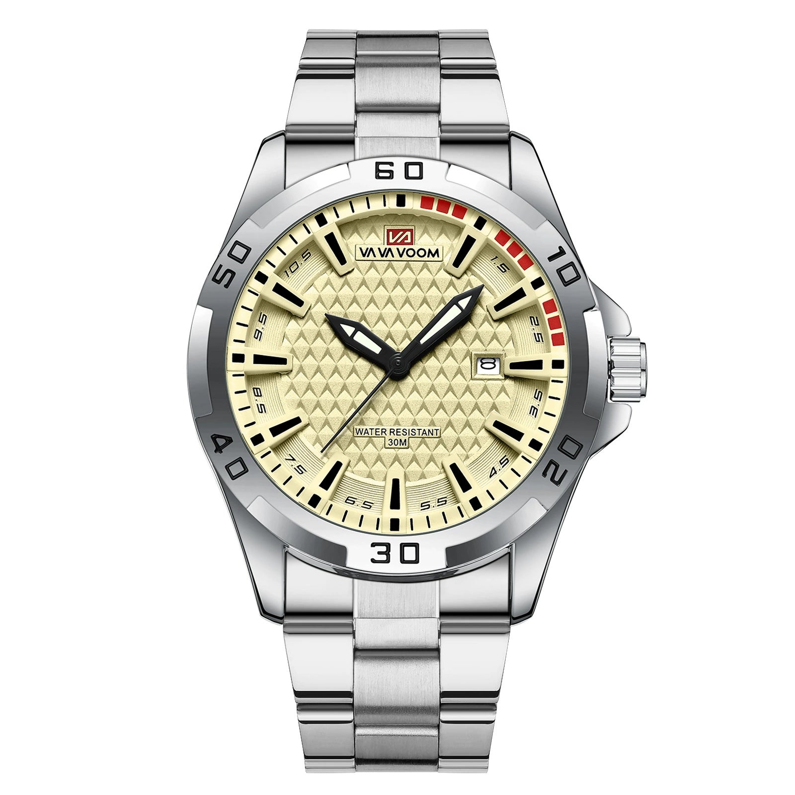 Reloj de Lujo para Hombre: Precisión de Cuarzo y Resistencia Total