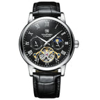 Reloj mecánico automático para hombre cinturón multifuncional