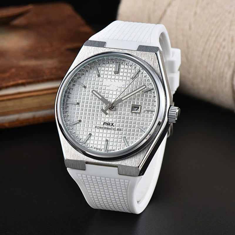 Reloj Tianjia: Elegancia Tejida con Dial de Celosía Atmosférica