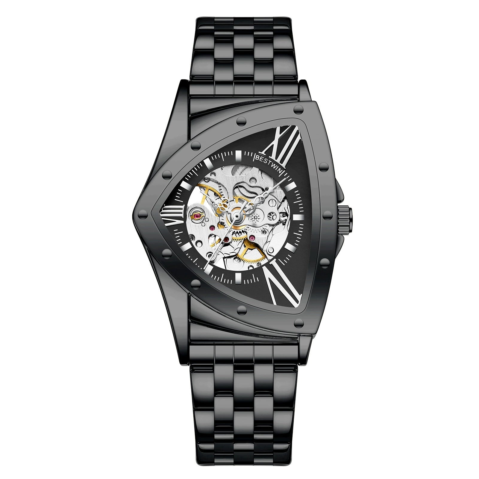 Reloj de hombre triangular