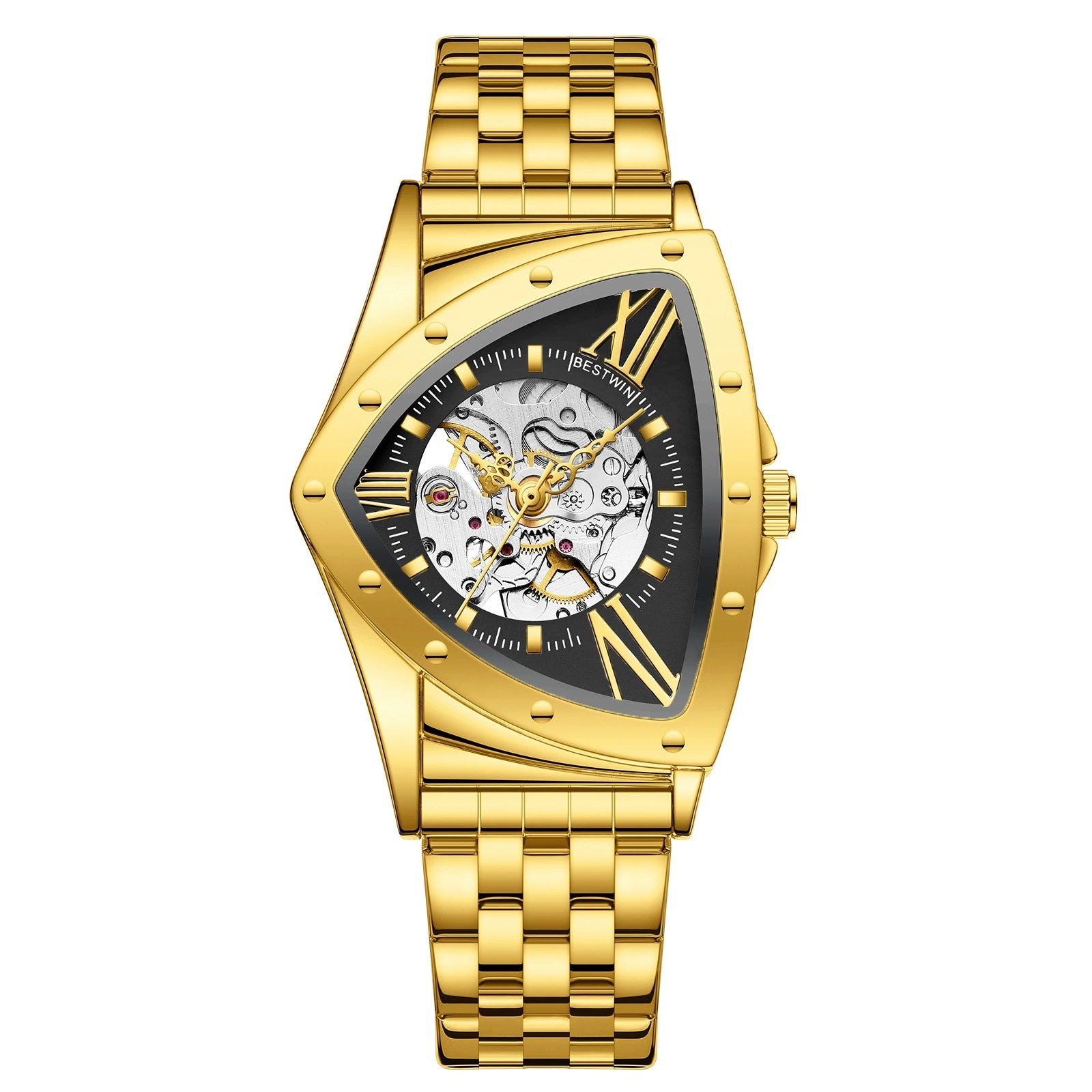 Reloj de hombre triangular