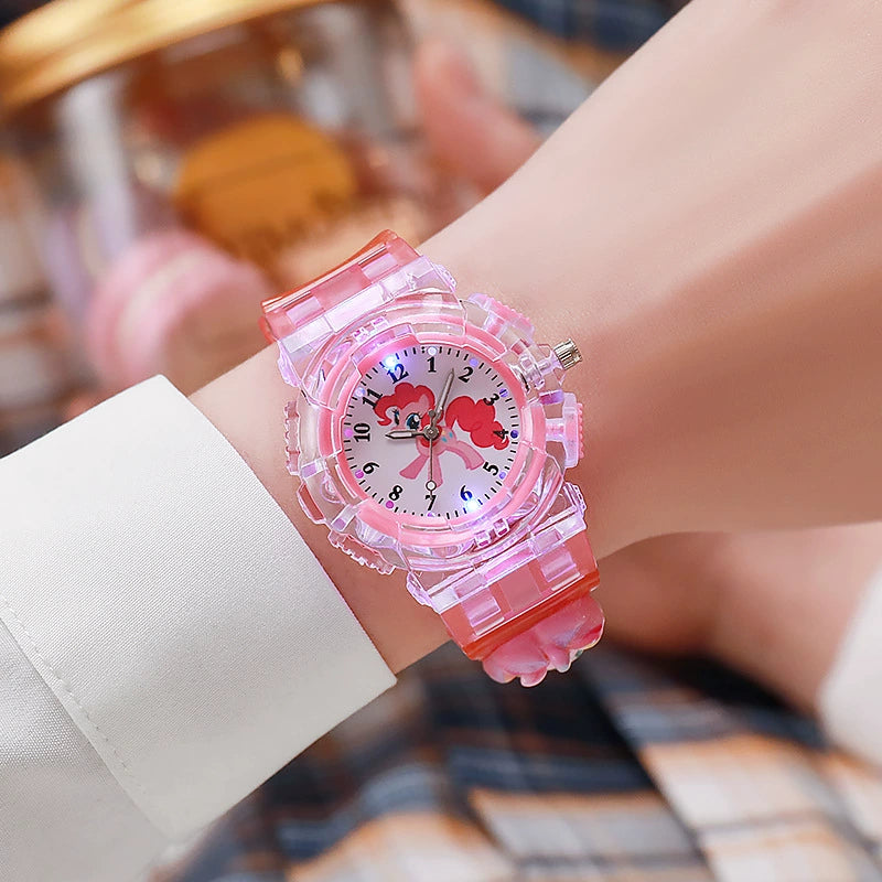 Reloj Infantil Luminoso - Edición Pony 2025