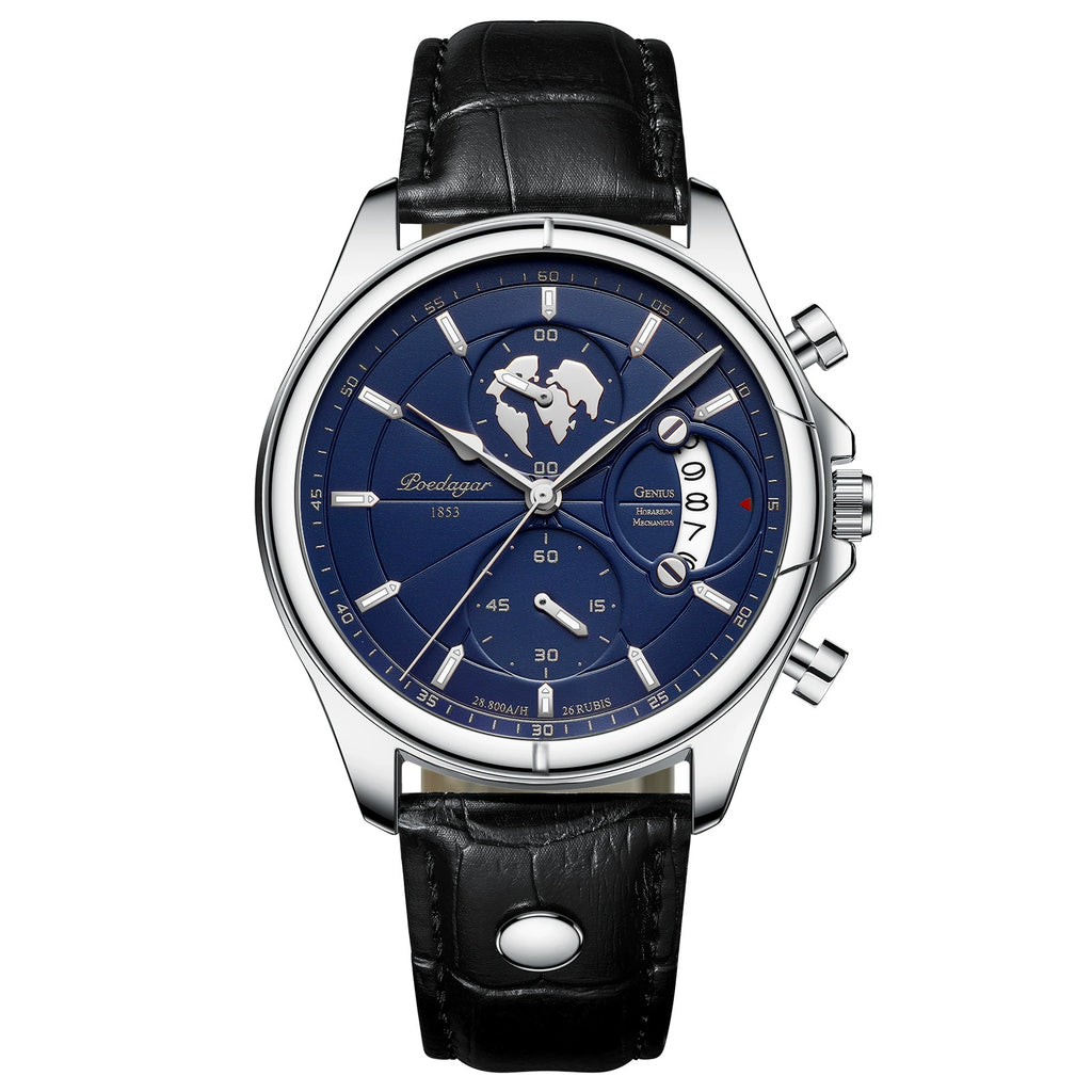 Poedagar "Apex Precision" – 989 Sapphire Slim