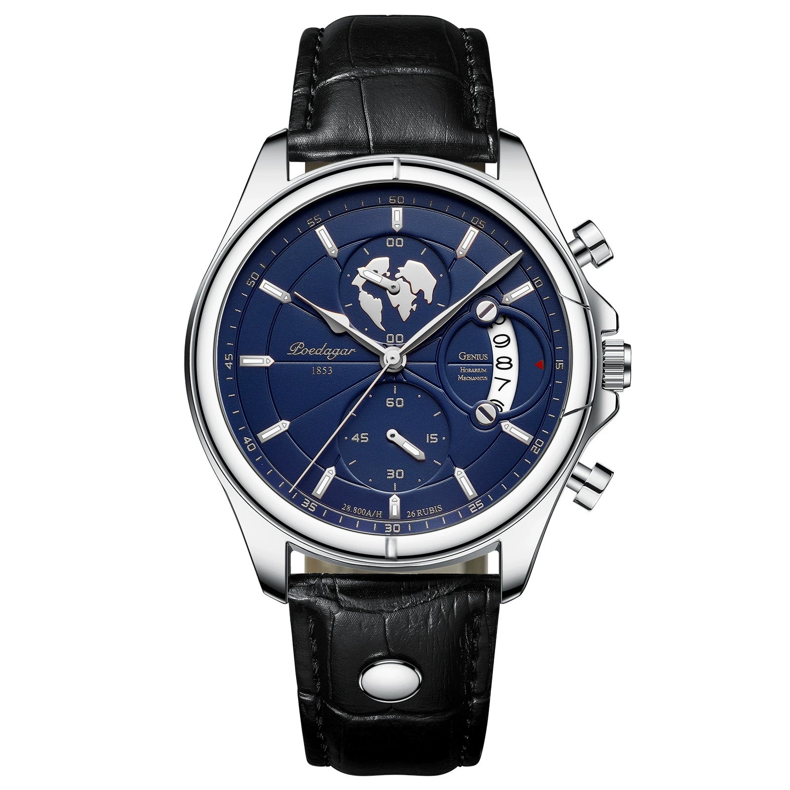 Poedagar "Apex Precision" – 989 Sapphire Slim