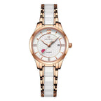 Reloj de Cerámica con Diamantes: Elegancia y Precisión