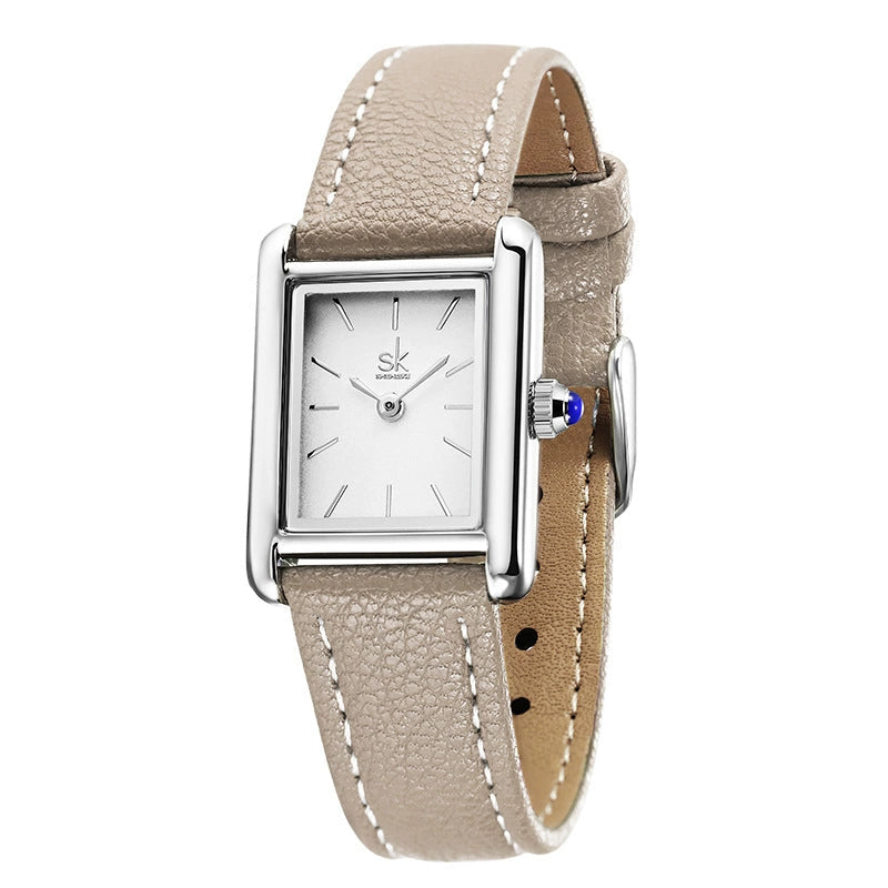 Reloj Cuadrado 0214: Elegancia Minimalista de Alta Gama