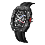 Reloj para hombre con correa de nylon ultra fino