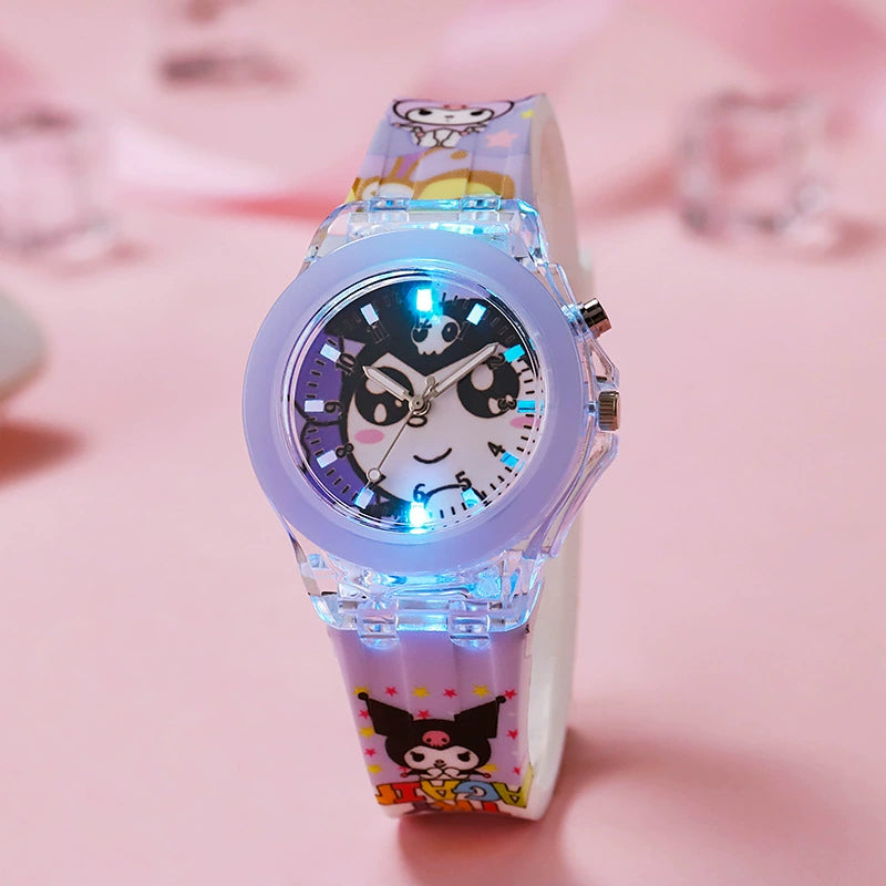 Reloj Infantil LED con Personajes (Sanrio Series)