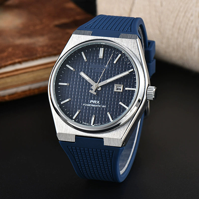 Reloj Tianjia: Elegancia Tejida con Dial de Celosía Atmosférica