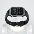 Reloj deportivo cuadrado, calculadora