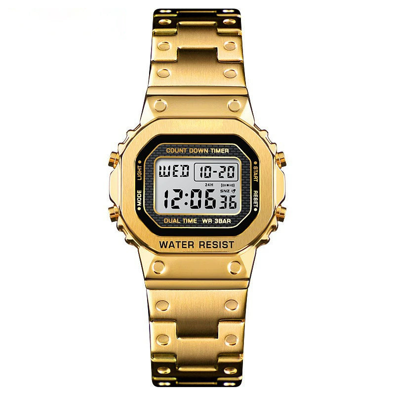 Reloj electrónico con pantalla digital LED