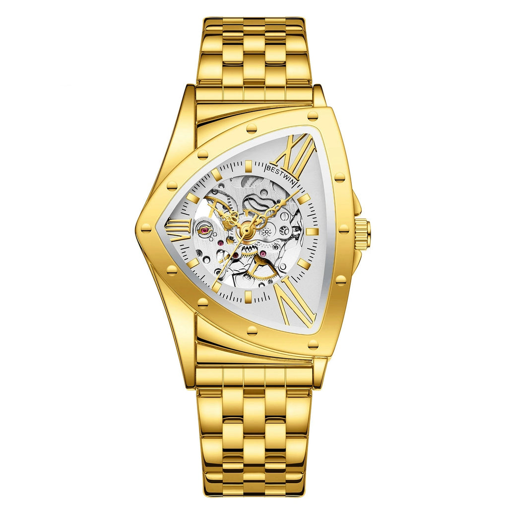Reloj de hombre triangular