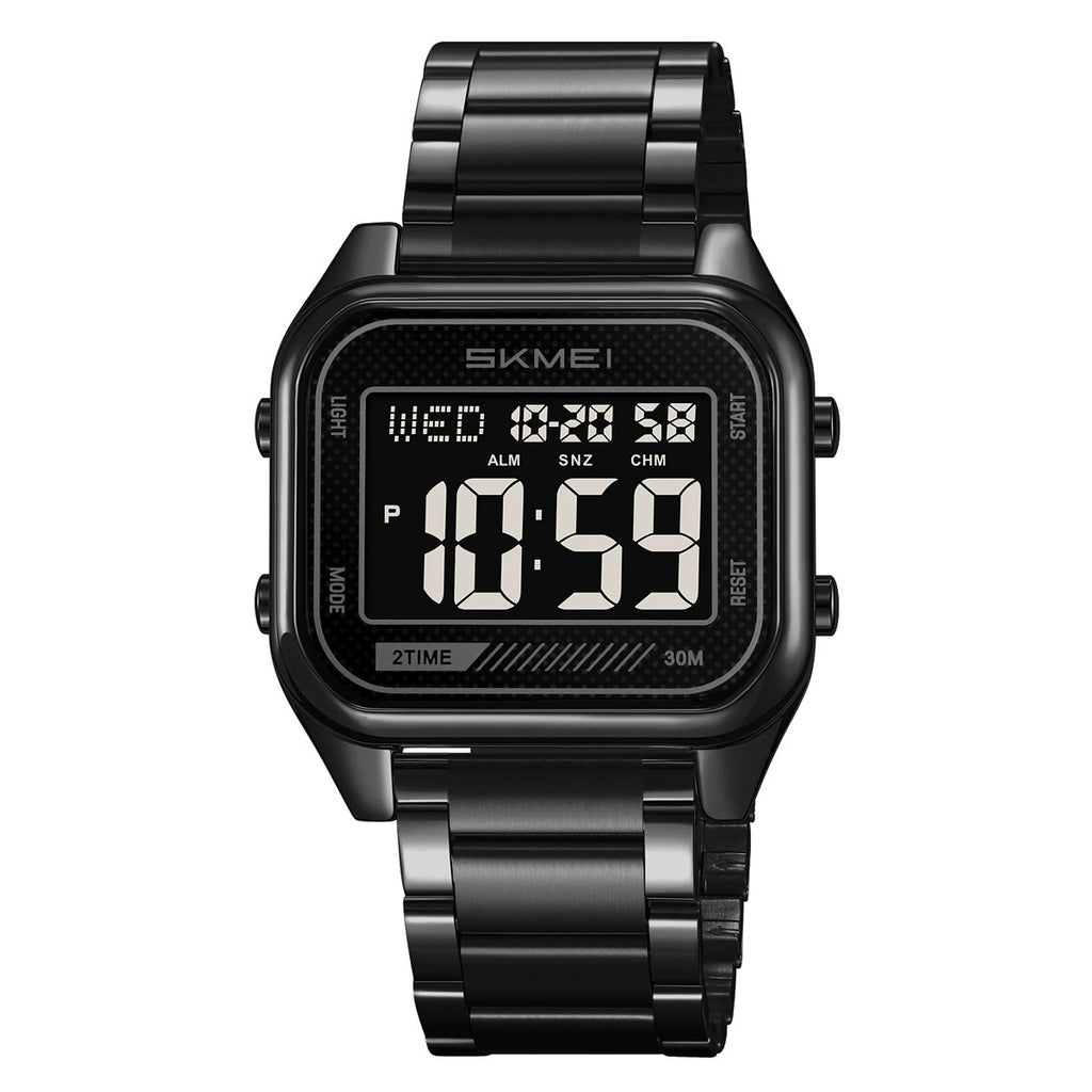 Reloj electrónico digital cuadrado impermeable