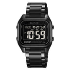 Reloj electrónico digital cuadrado impermeable