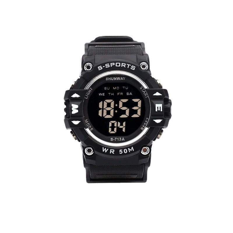 Reloj Stealth Black: Minimalismo Digital de Alta Fidelidad