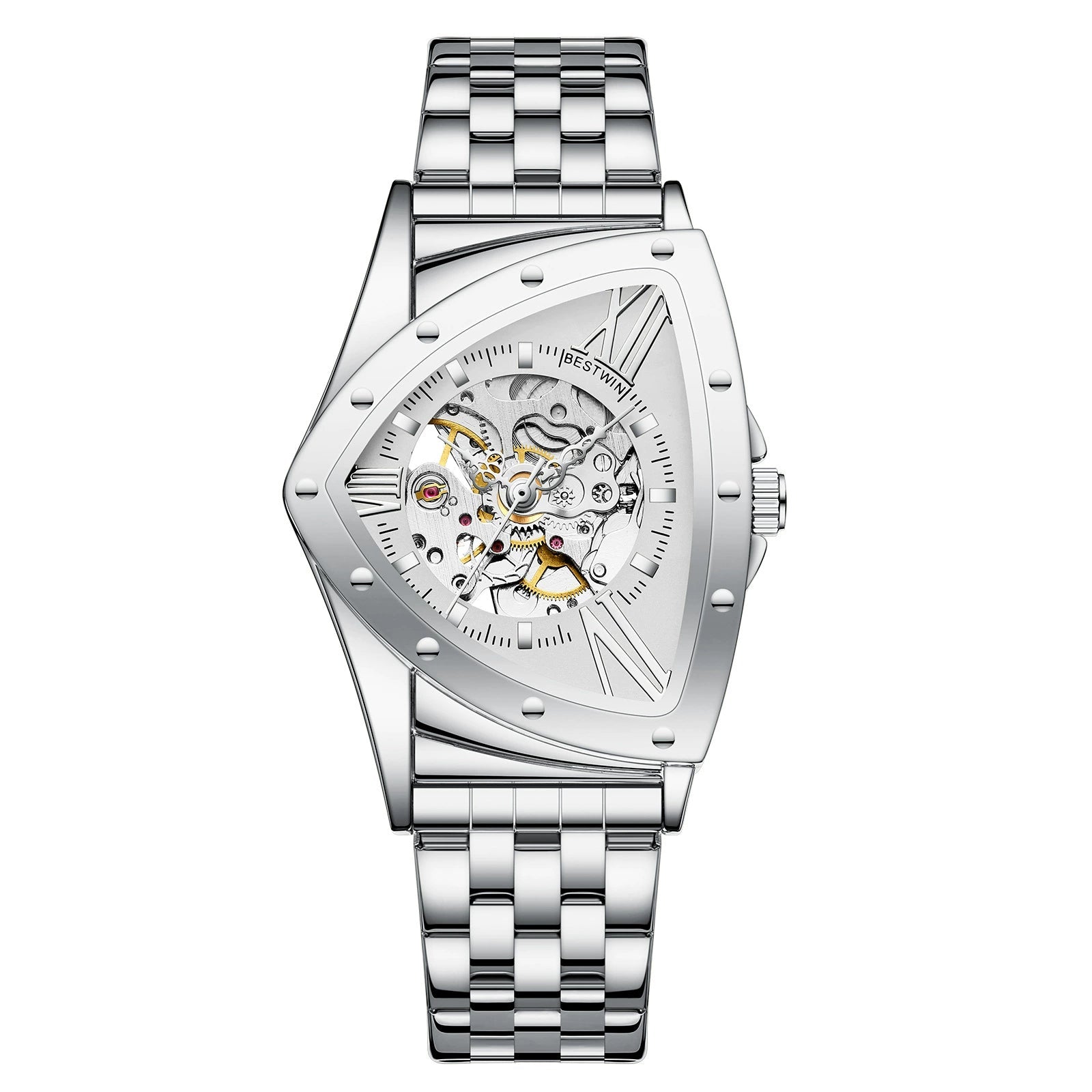 Reloj de hombre triangular