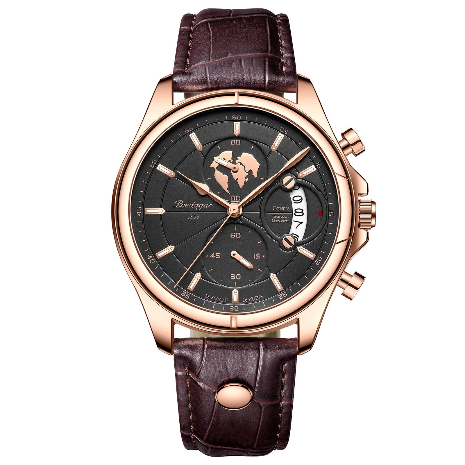 Poedagar "Apex Precision" – 989 Sapphire Slim