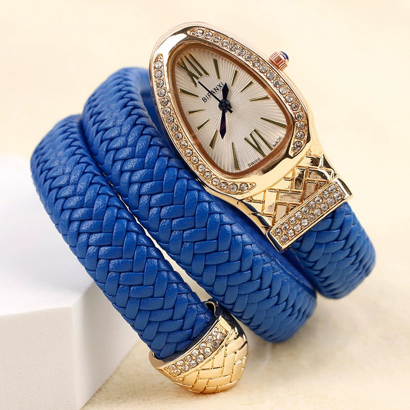 Nuevo reloj de pulsera con forma de serpiente