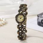 Reloj Coreano Retro: Minimalismo Dorado 2026