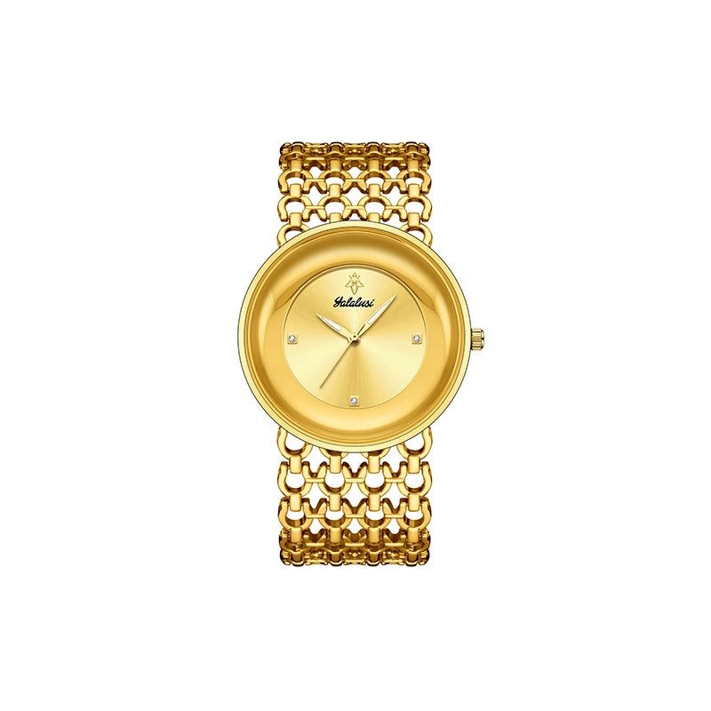 Reloj Yalalusi "Skeleton Style": Elegancia Retro con Mecanismo a la Vista para Mujer.