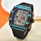 Reloj de Cuarzo con Patrón Exclusivo y Multifunción