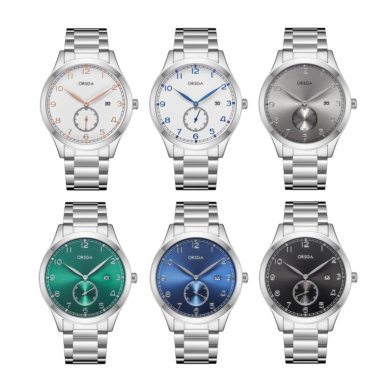 Reloj para hombre Moda digital con esfera pequeña