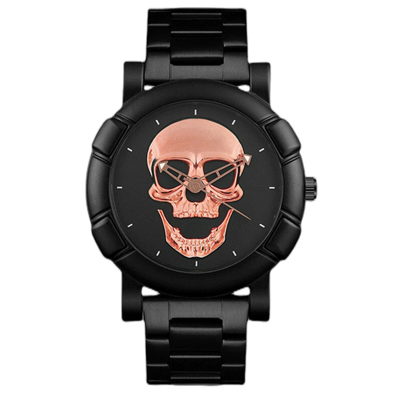 Nuevo y elegante reloj para hombre, de estilo oscuro