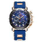 Reloj de cuarzo calendario multifunción