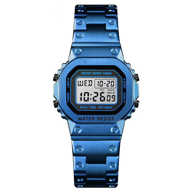 Reloj electrónico con pantalla digital LED