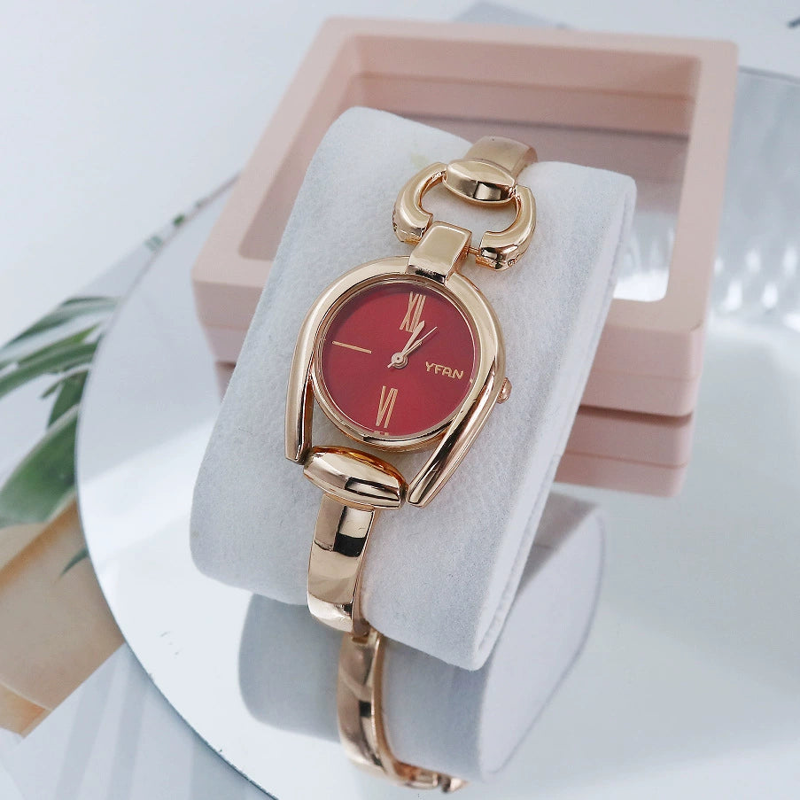 Reloj de Botón Retro: La Pulsera que Marca el Tiempo