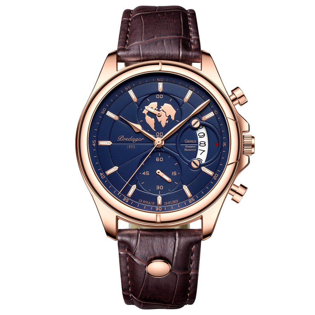 Poedagar "Apex Precision" – 989 Sapphire Slim