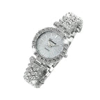 Set de joyería para mujer que incluye reloj de cuarzo y pulsera a juego