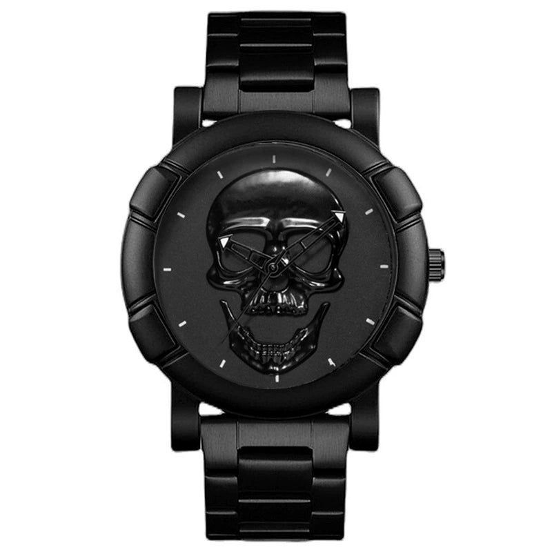 Nuevo y elegante reloj para hombre, de estilo oscuro