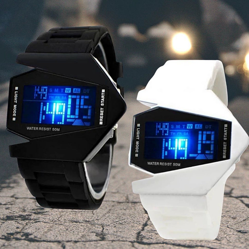 Reloj Digital "Avión"