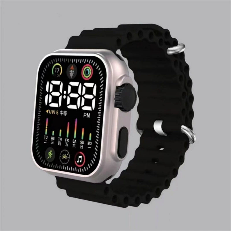 Reloj LED O7: El Deportivo con Correa Oceánica que Marca Tendencia