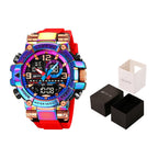 Reloj luminoso impermeable multi-funcional